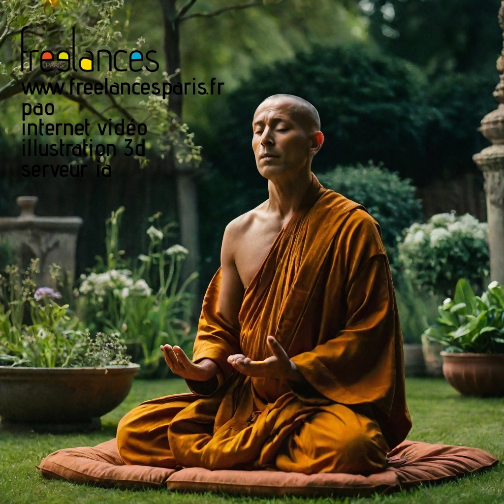 Pao mise en page internet vidéo illustration 3d serveur IA générative AI freelance paris studio de création magazines vqc3ode0